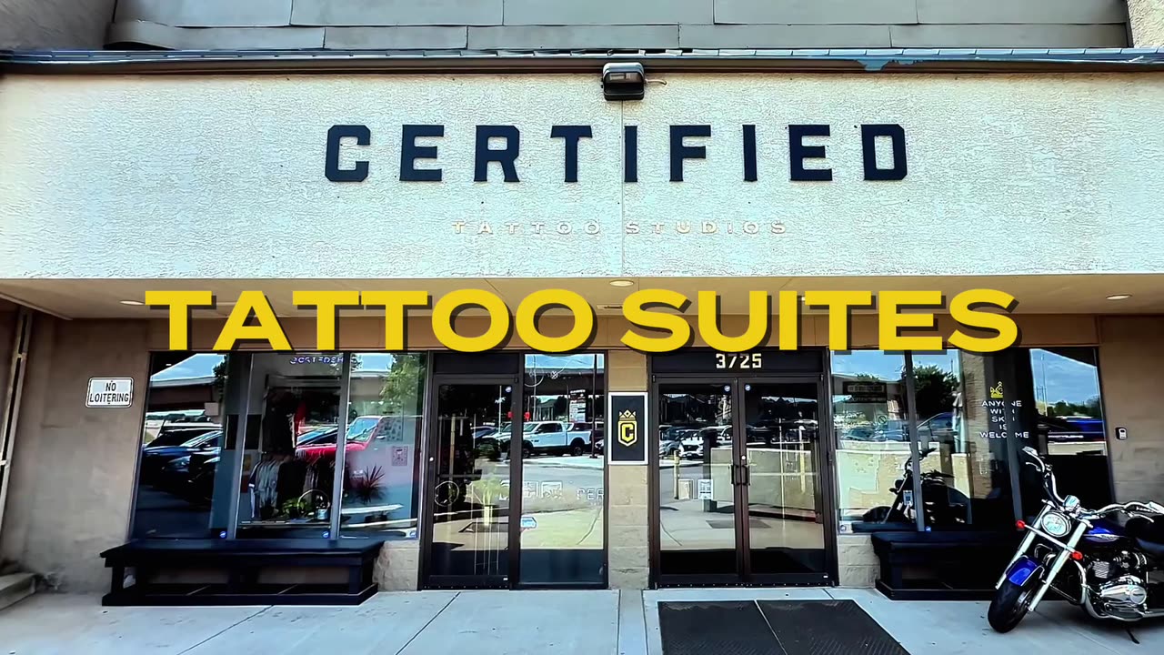 The front of Certified Tattoo Suites at 3725 Drennan Road, Colorado Springs